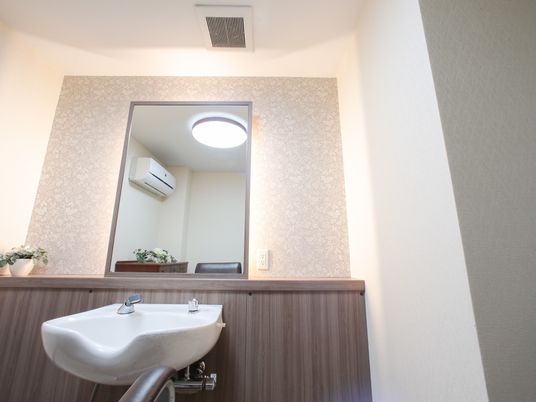 清潔感のある洗面台