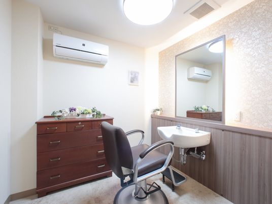 清潔感のある理美容室