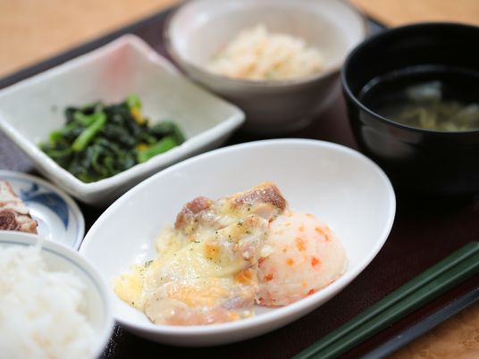栄養バランスの食事例