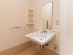 シンプルな洗面台