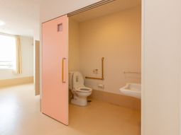 バリアフリーのトイレ