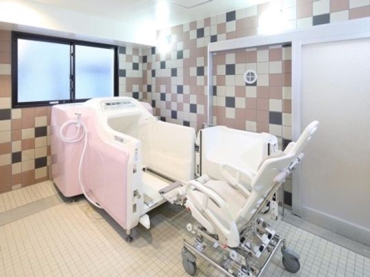 清潔な機能性浴室