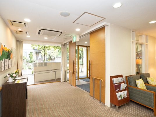 エントランスの快適な空間