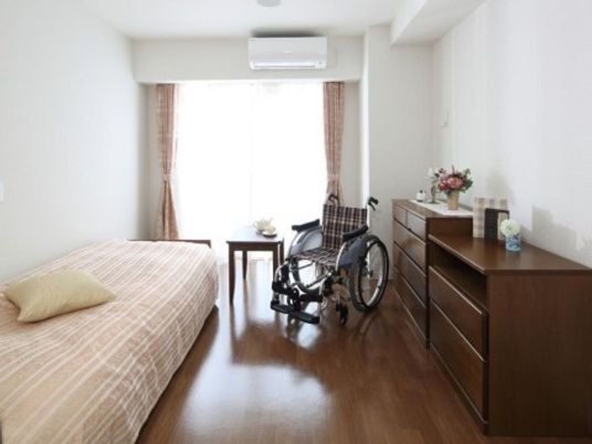 清潔感のある居室空間