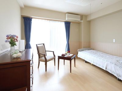 清潔な個室の居室