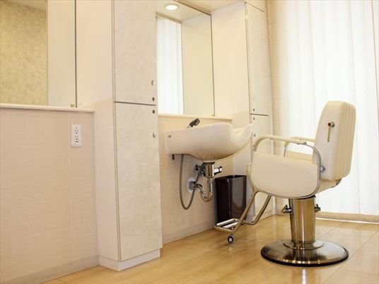 清潔感のある理美容室