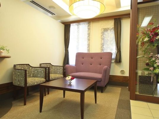 和風モダンな休憩室