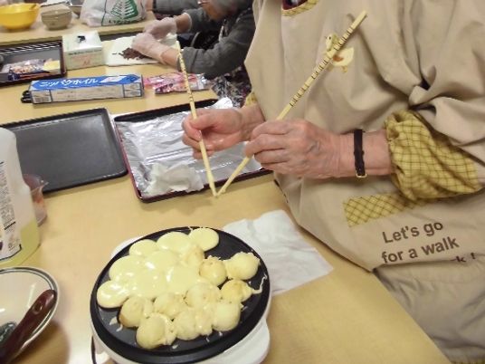 お料理の様子