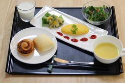 バランスの取れた食事内容