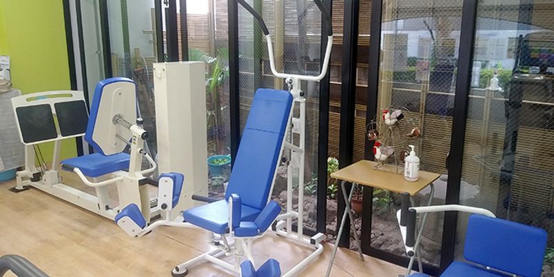 機能訓練用具のある空間