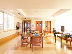 共用スペースの明るい様子