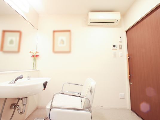 清潔感のある洗面室