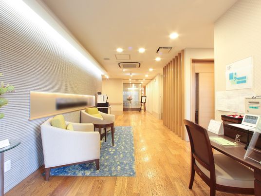 コンフォートなロビー空間