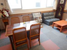 リラックスできる休憩室