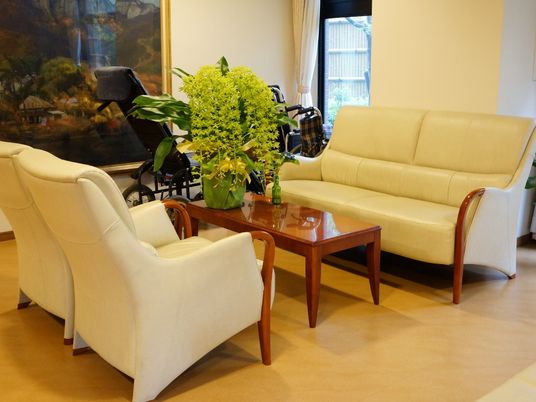 リビングの椅子とソファ