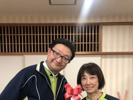 スタッフ2人の記念撮影  