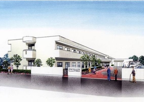 施設の外観イラスト