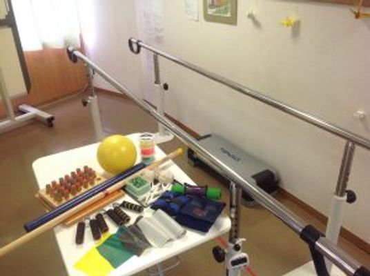 機能訓練用具のある部屋