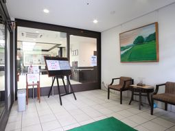 清潔なエントランスエリア