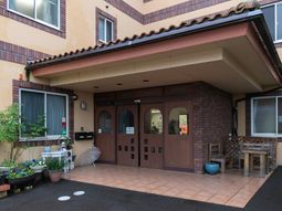 明るいエントランス