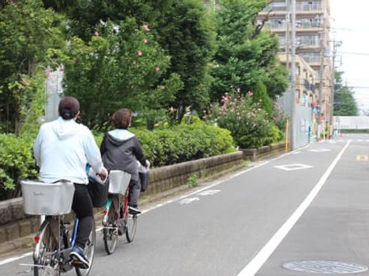 緑あふれる通り