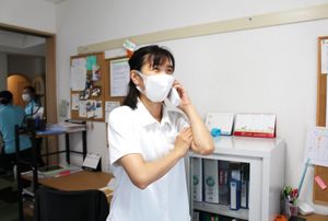 スタッフの様子
