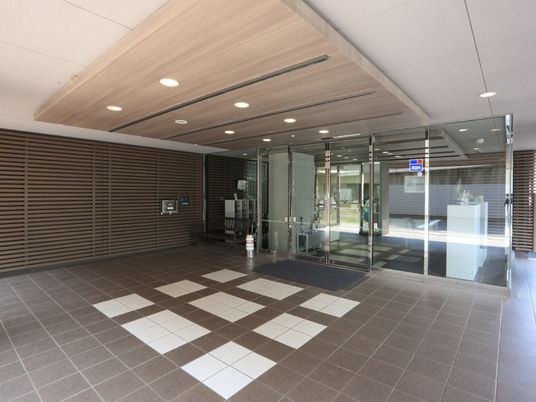 快適な空間のエントランス