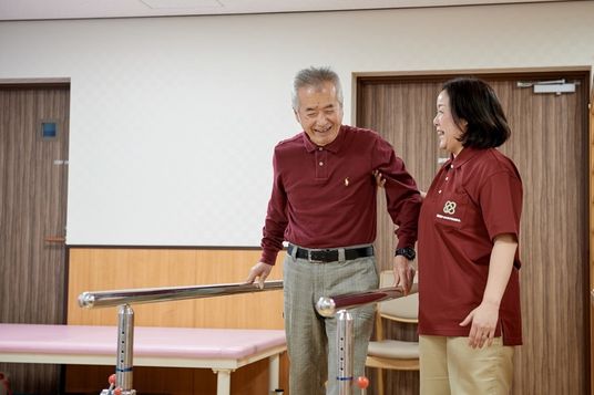 リハビリの様子多目的室