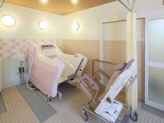 機能的な浴室設備