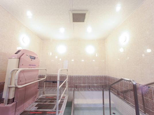 バリアフリー浴室設備