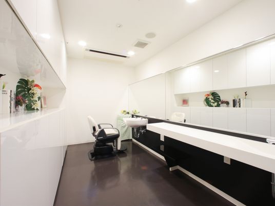 洗練された理美容室