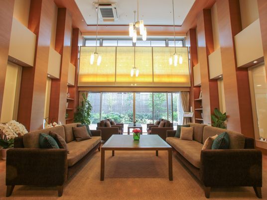 温かみのある共用スペース