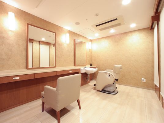 理美容室の内観