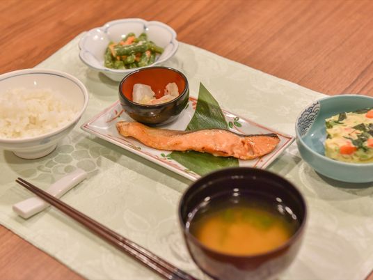 和風の健康的な料理