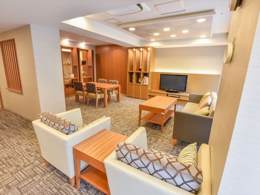 快適な共有リビングスペース