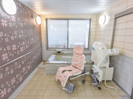 清潔感のある浴室