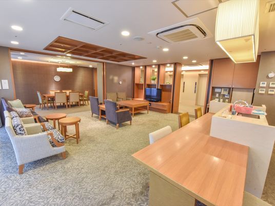 居心地の良いラウンジ空間