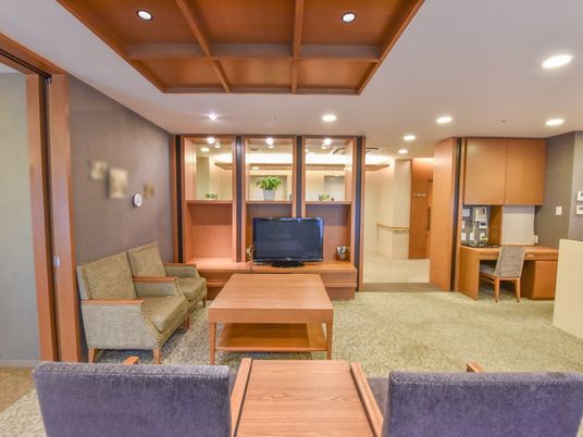 リビングの明るい空間