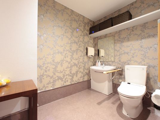 清潔感あるトイレ空間