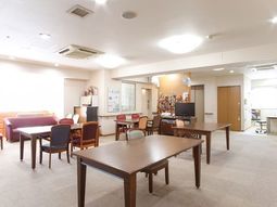 共用スペースの明るい様子