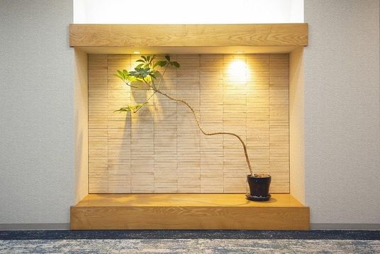 日差しが明るい居室