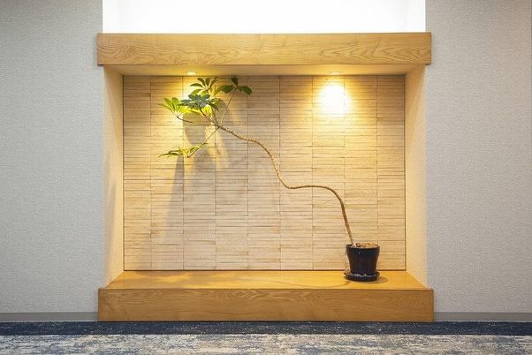 日差しが明るい居室