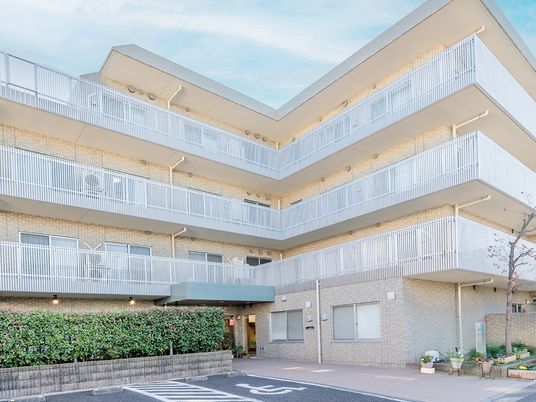 明るい外観の居室