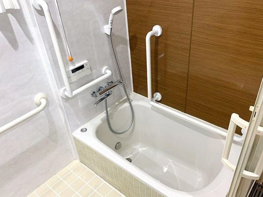 安全設計の浴室