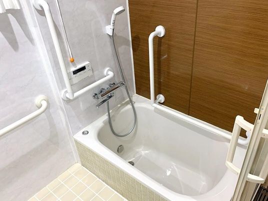 安全設計の浴室