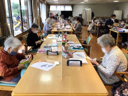 自然光が入る室内