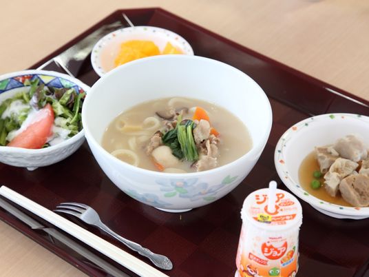  栄養満点の料理セット  