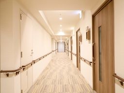 清潔な廊下の様子