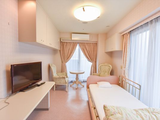 居心地の良い居室の一角