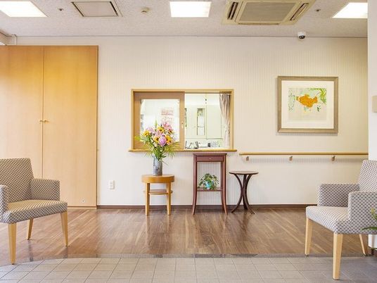 居心地の良いエントランス